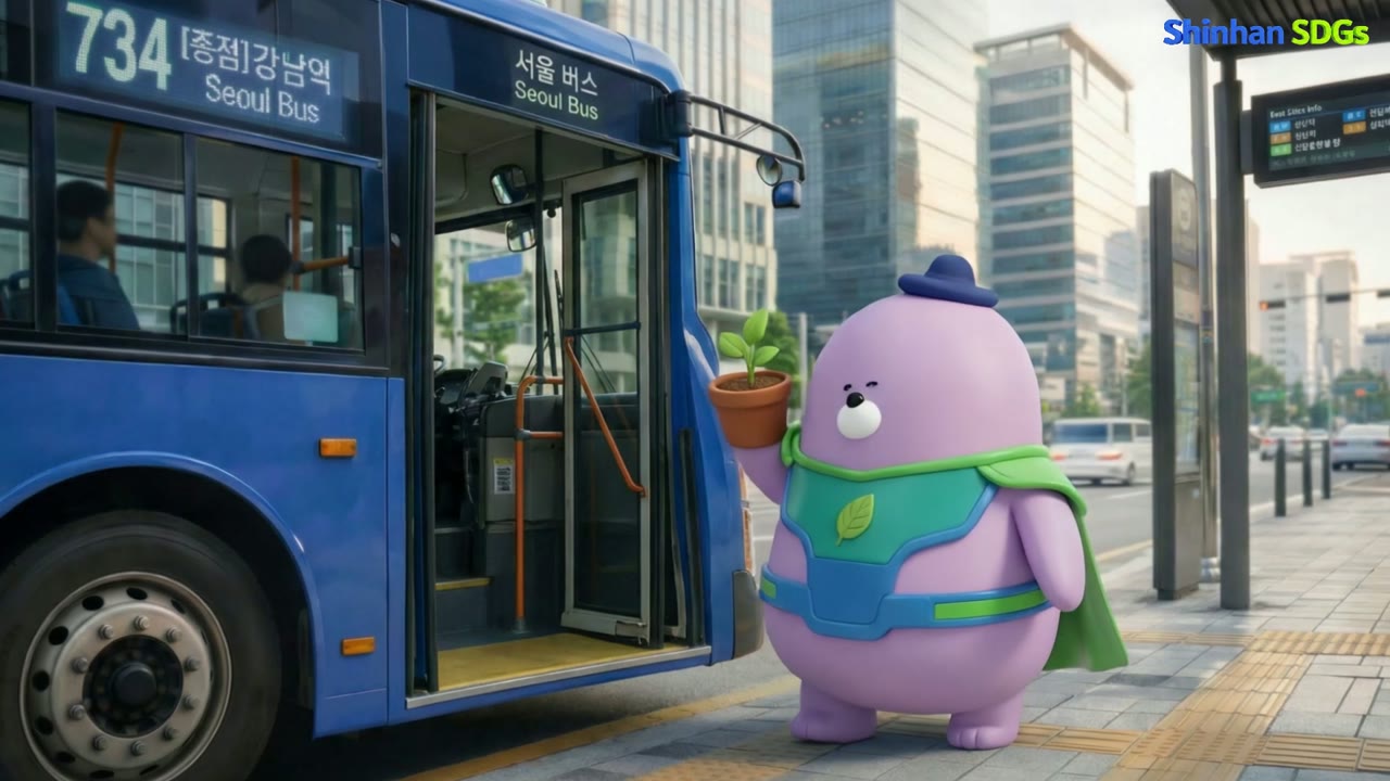 신한프렌즈 지속가능경영보고서 EP.2 — 신한은행 Brand Film | AI 영상 제작 blink ai. 블링크스튜디오